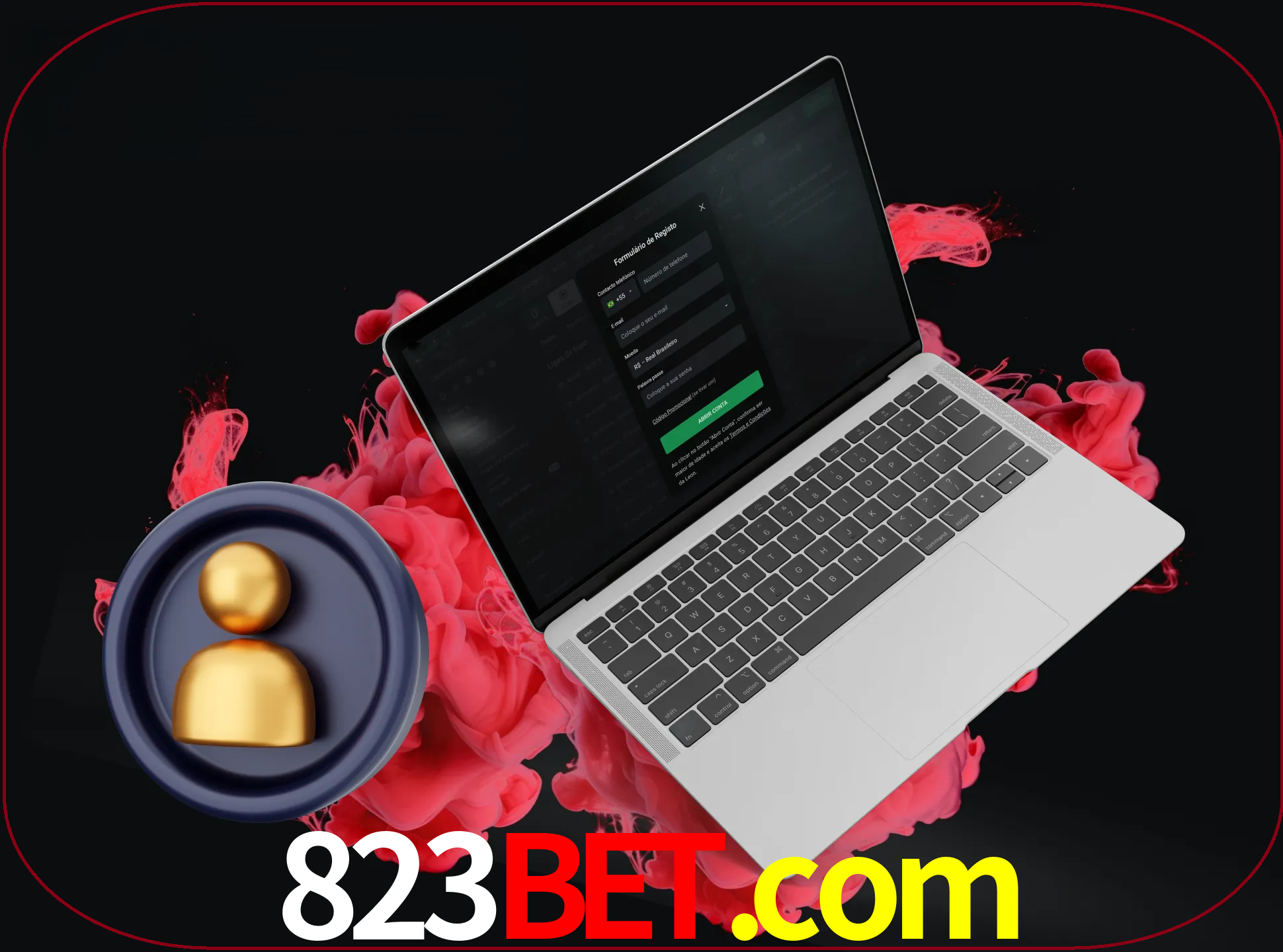 No cabeçalho do site 823bet, clique no botão que o levará a um formulário especial onde terá de introduzir as suas informações actuais.